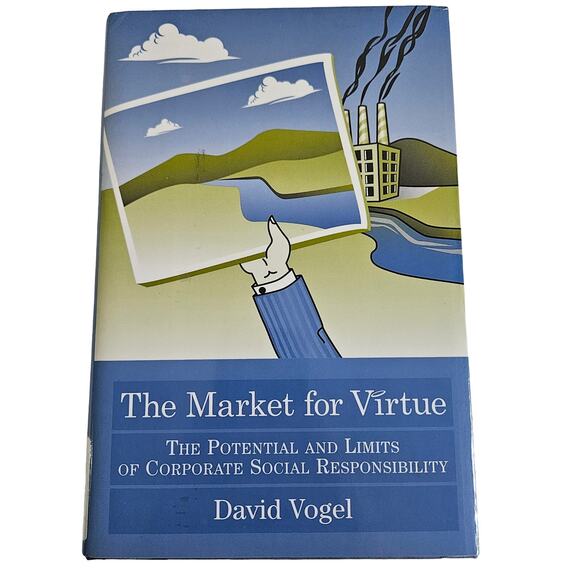 The Market For Virtue By David Vogel Hardcover Book Corporate Social Business - Picture 1 of 6